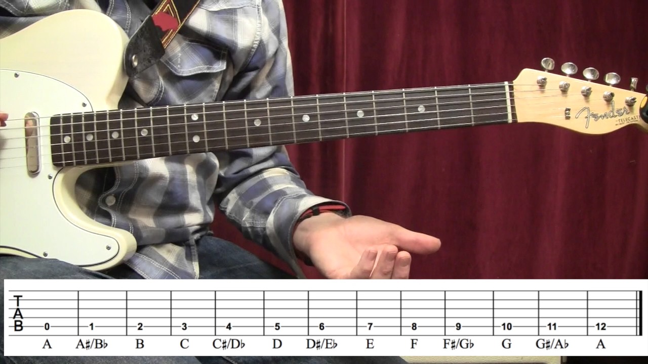 The Notes and Understanding Octaves On The Guitar YouTube