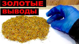 ШОК! Как и сколько? Золото из выводов.