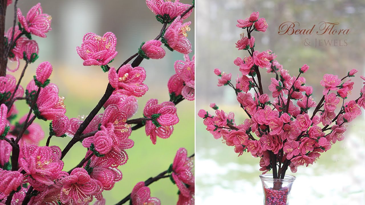 How to create an orchid flower from beads How to create an orchid flower from beads