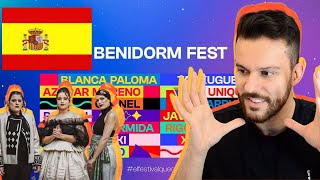 WHO SHOULD REPRESENT SPAIN ON ESC2022? // EUROVISION FAN REACTS BENIDORM FEST