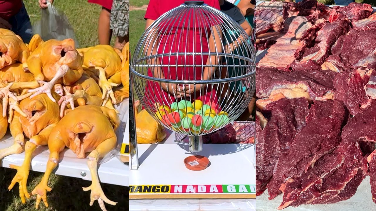 DESAFIO NO INTERIOR: GIRE O BINGO PARA GANHAR FRANGO OU GADO!