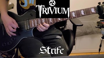 Trivium - Strife (one take guitar cover from Matt Heafy