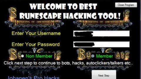 Runescape Hacks Amazing! 2011 Working 100%