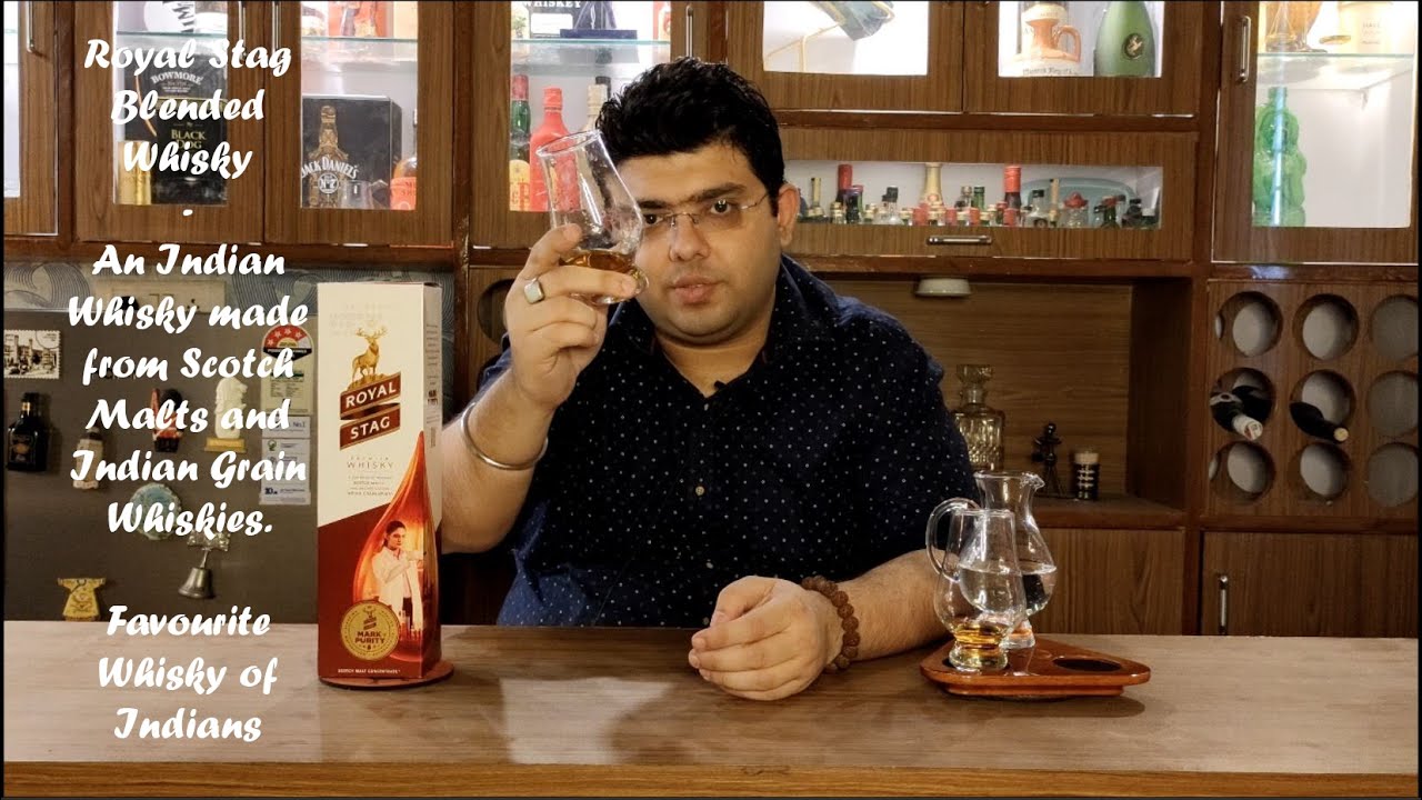 Royal Stag Blended Whisky Review | Whisky made in India | 