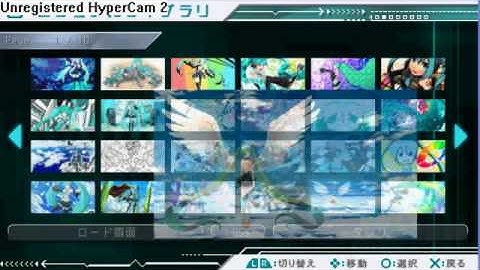 The Art of 初音ミク: Project Diva - Loading Screens