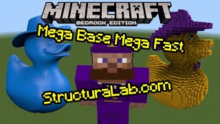 Mega Builds, Mega Easy. Making Structure From 3d Models On Bedrock-Structura Lab