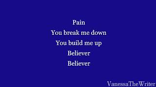 Imagine Dragons - Believer | Lyrics-Video