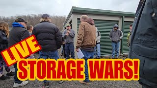 LIVE Storage Wars Auction With ABANDONED STORAGE UNITS!