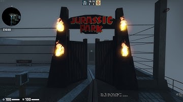 CSGO ZOMBIE ESCAPE ze jurassic park escape p2 On Ghostcap Server