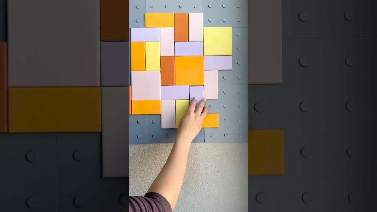 Resin Printing Renter Friendly Tiles - Interior Design #shorts