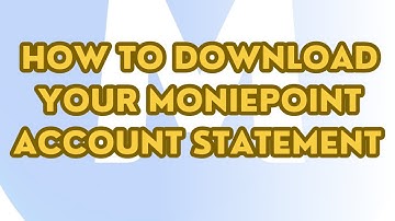 How to Download Your Moniepoint Account Statement