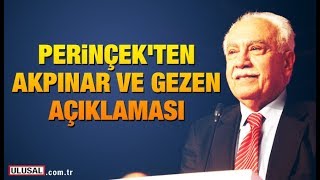 Doğu Perinçek'ten Metin Akpınar ve Müjdat Gezen açıklaması