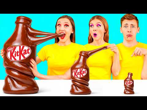 Big, Medium and Small Plate Challenge | Tasty Kitchen Ideas by TeenTeam Challenge