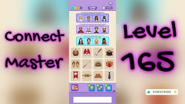 Connect Master Match Puzzle Game Walkthrough 🔗🧩 | Level 165 | SolutionGuruji