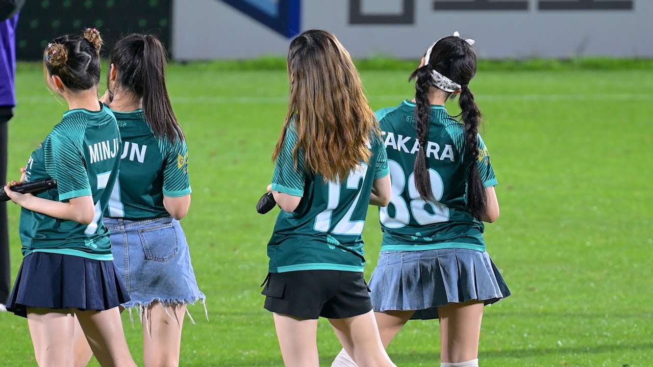 240721 버스터즈 BUSTERS 세이라 SEIRA - 풋 Futt 직캠 4K 60P @김포FC 하프타임 by 단무지 ...