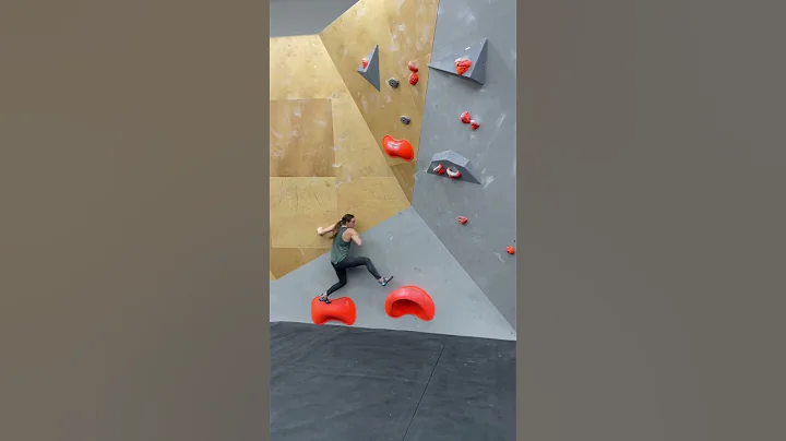 Dynamic bouldering is fun!