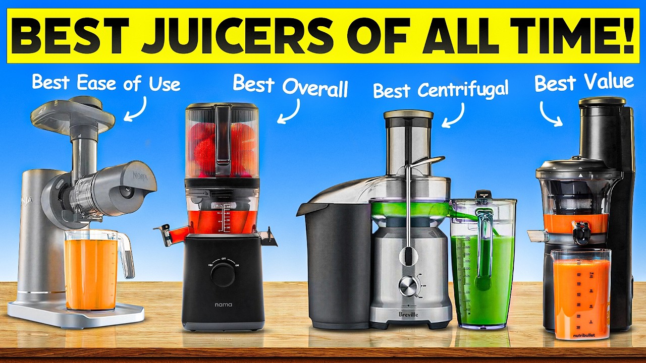 Лучшие соковыжималки 2026 года: $70 против $599 (шокирующий победитель)