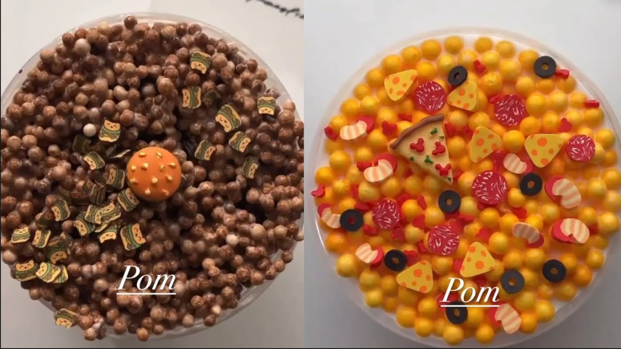 |Satisfying Slime Compilation| Food Themed Slimes!!