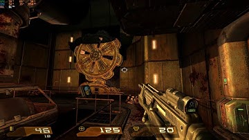 Quake 4 Ray tracing with 4X AI Textures by deeppurple1968 - gameplay 2