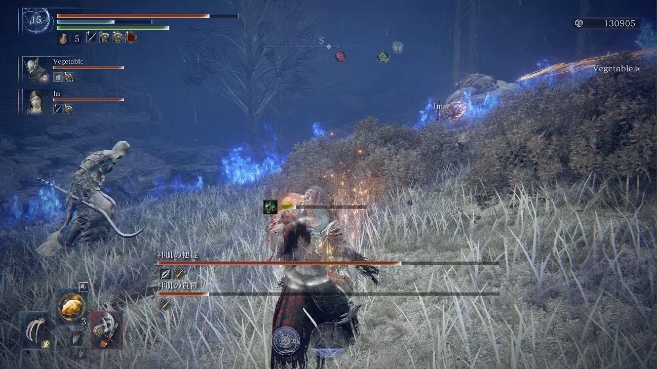 リブラに投げナイフを（深度4）