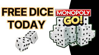 monopoly go free dice links appgamer   getting free dice on monopoly