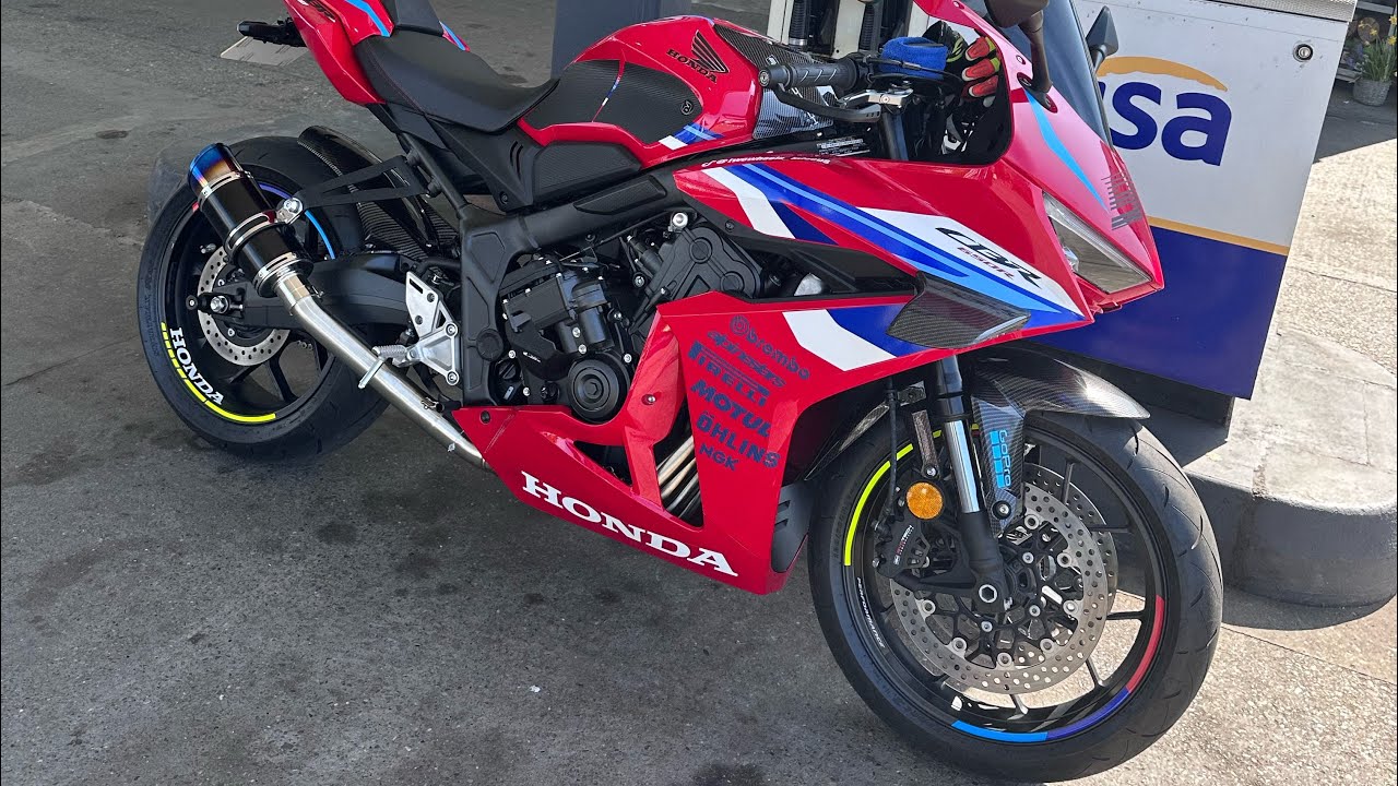 2024 Honda CBR 650r full mods and close ups