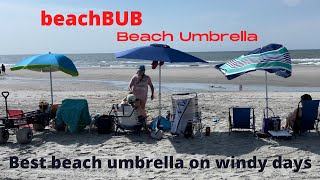 BeachBUB Beach Umbrella Review by The Furrminator 3,155 views 2 years ago 1 minute, 54 seconds