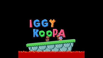 Super Mario Bros. X (SMBX 1.4.3) Scripted boss: IGGY KOOPA SMW.