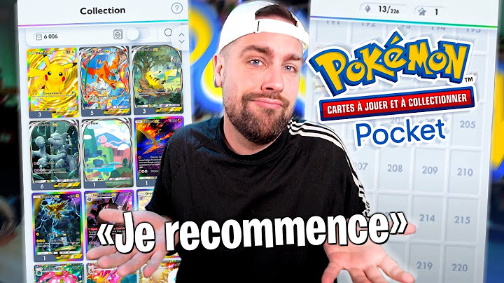 Je recommence ma Collection Pokémon Pocket à 0 (et je suis giga chanceux !!)