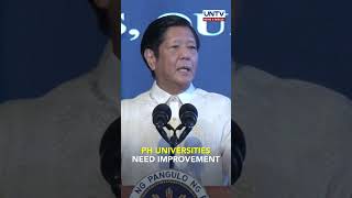 Pbbm Says Much Work Needs To Be Done In Ph Higher Education