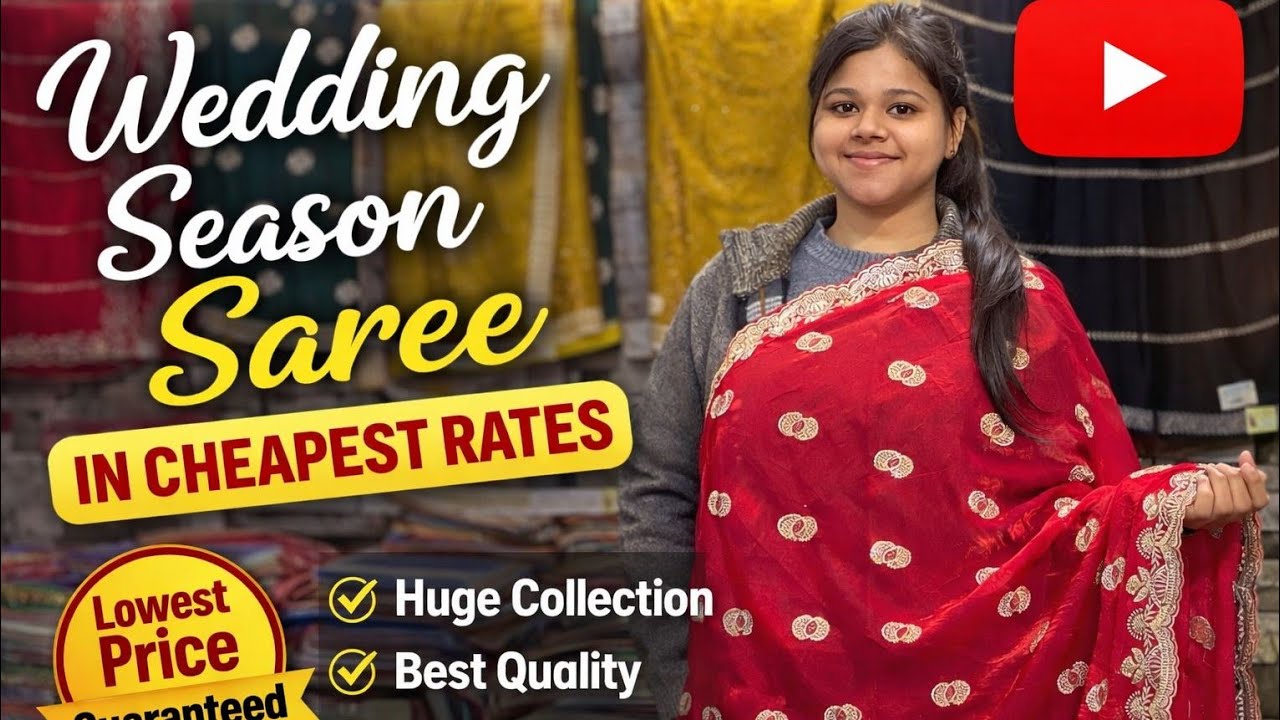 Cheapest Wedding Sarees in Delhi | Huge Collection | Best Quality