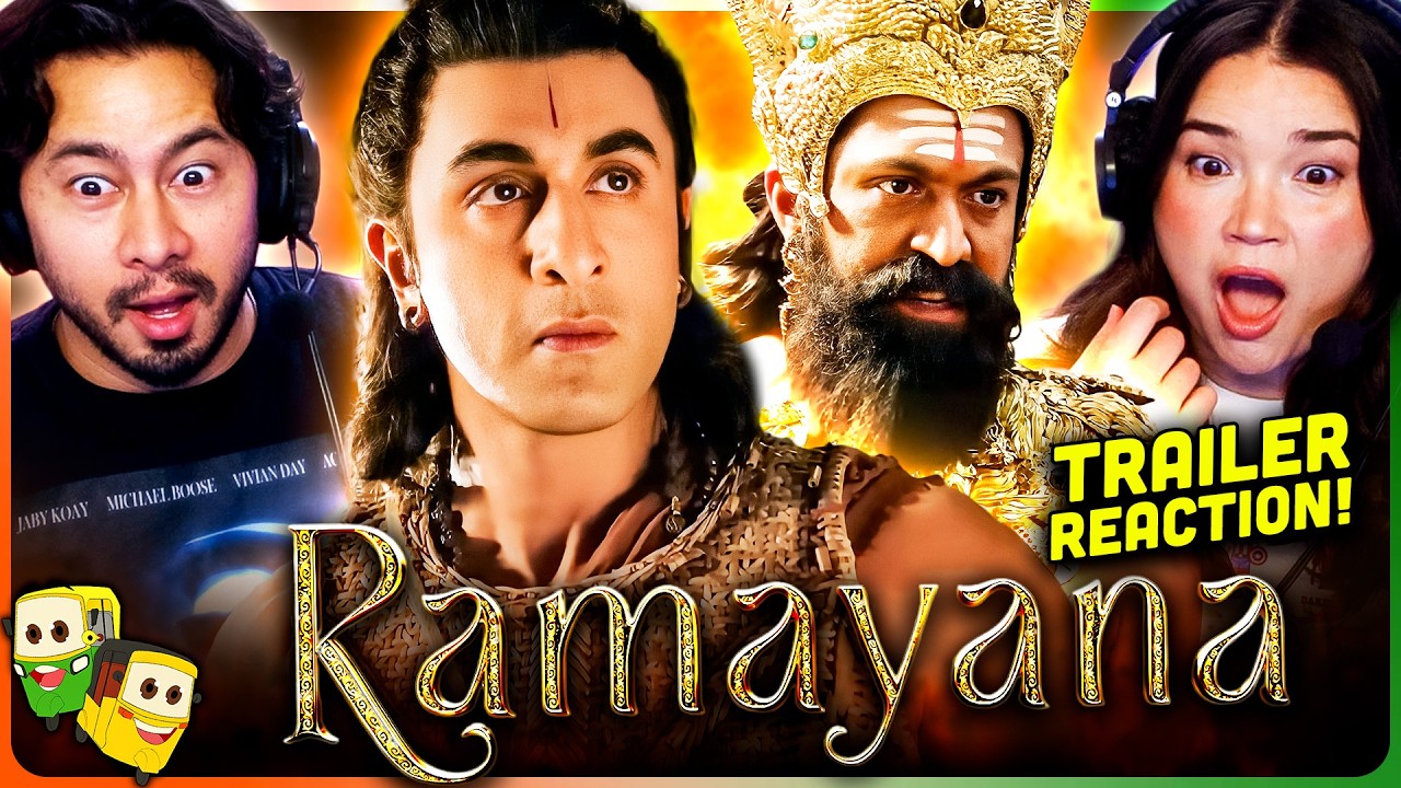 RAMAYANA Trailer Reaction! | Ranbir Kapoor | Yash | Sai Pallavi | Namit Malhotra