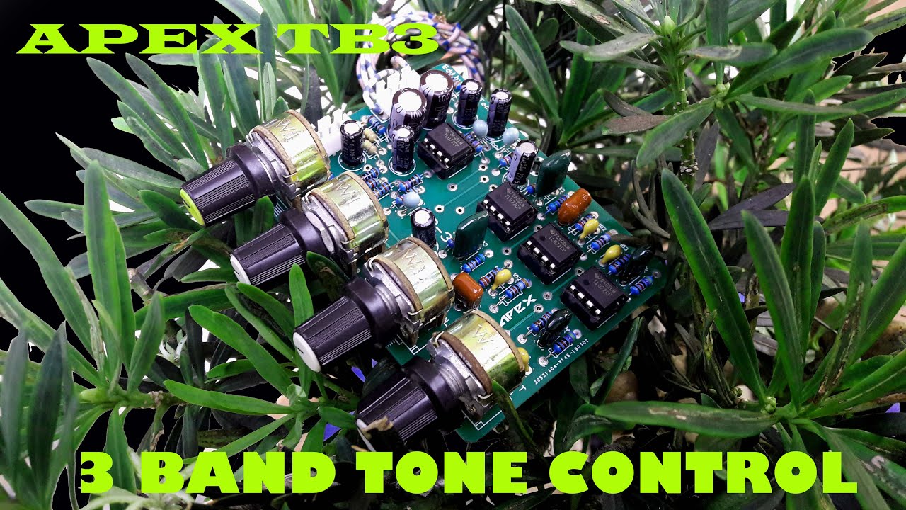 3 Band Tone Control Circuit Bass Mid Treble Stereo |American Electronics |  LCSC Electronics