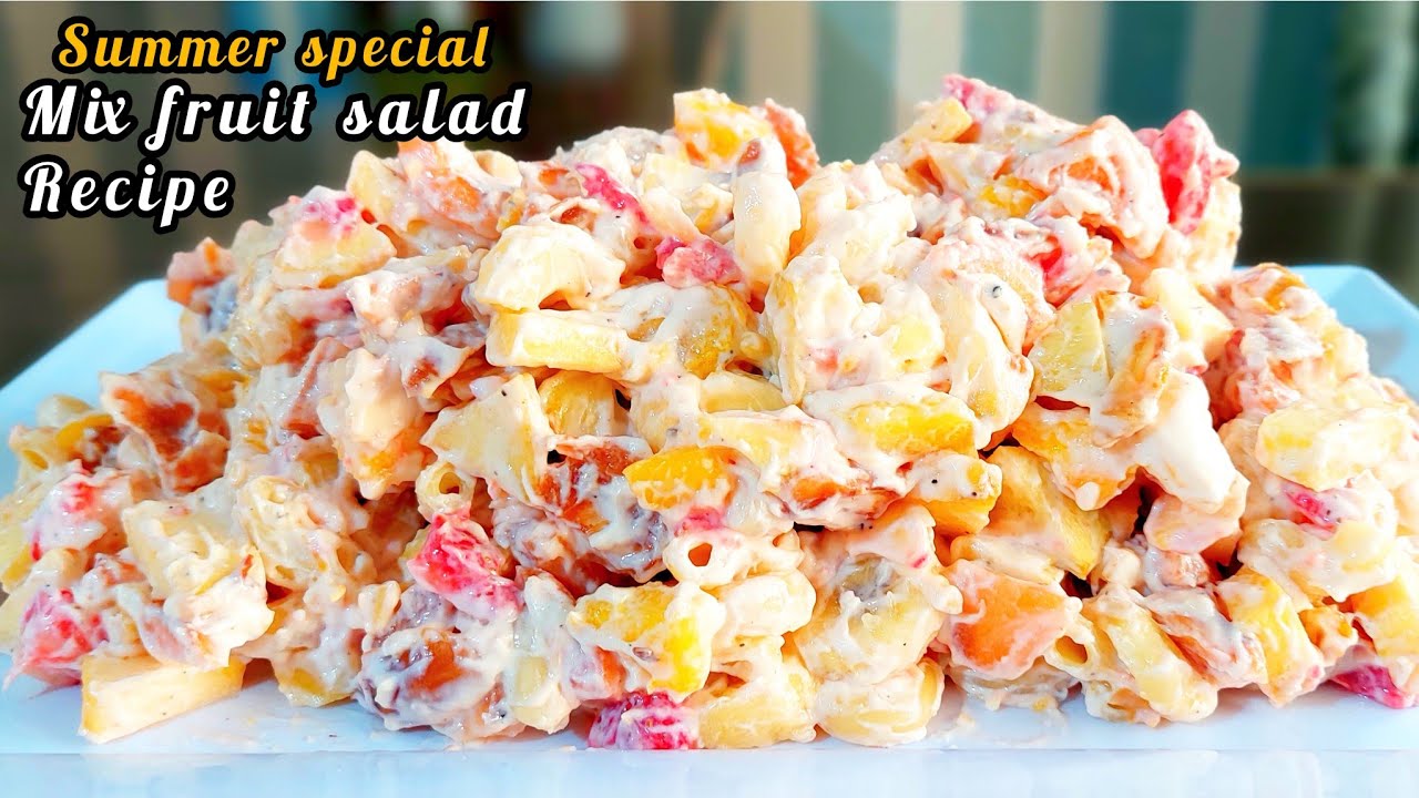 Fruit salad banane ka tarika fruit salad recipe russian salad recipe fruit salad making