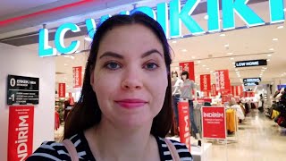 Antalya VLOG  HAUL zakupy LCWaikiki i sztorm na morzu! | Kawa po turecku