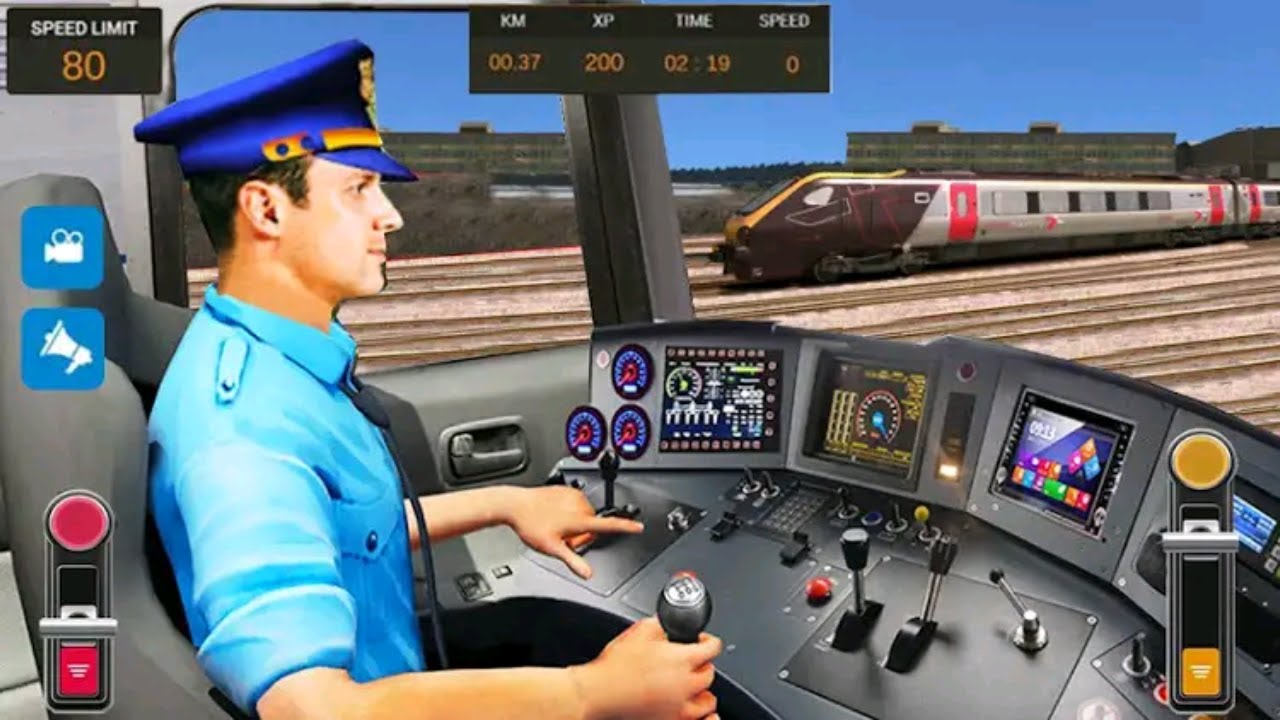 JOGO DE CONDUÇÃO DE TREM 🚆 CITY TRAIN DRIVER SIMULATOR 