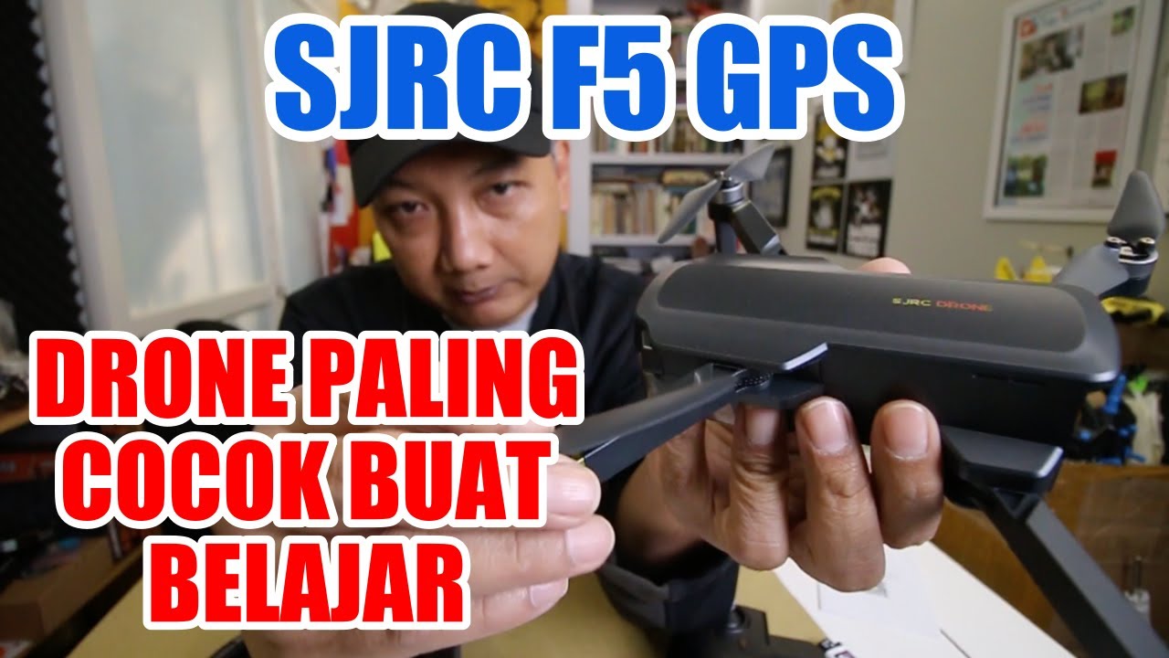 DRONE SJRC F5 GPS Murah Untuk Pemula dan Belajar YouTube