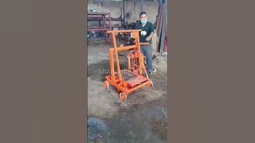 QMR2-45 mobile concrete brick making machine