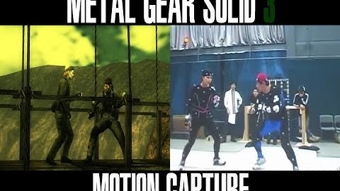 Metal Gear Solid 3 - Motion Capture