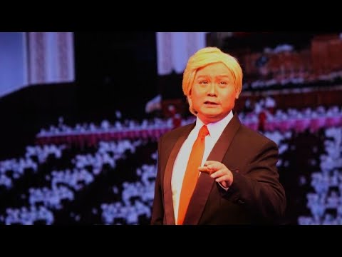 'Trump' raises red flag in Cantonese opera