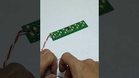 DRL Sein Running Model Panah 10 cm 18 Led 6 Segmen - BK-LS68