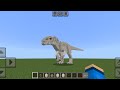 I Rex Jurassic world Saga Addon in Minecraft PE