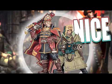 Commissar Ciaphas CAIN miniature REVEALED!