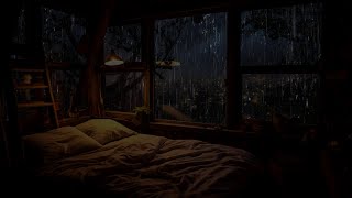 Sleep Aid | Treehouse Rain and Thunder for Stress Relief and Insomnia
