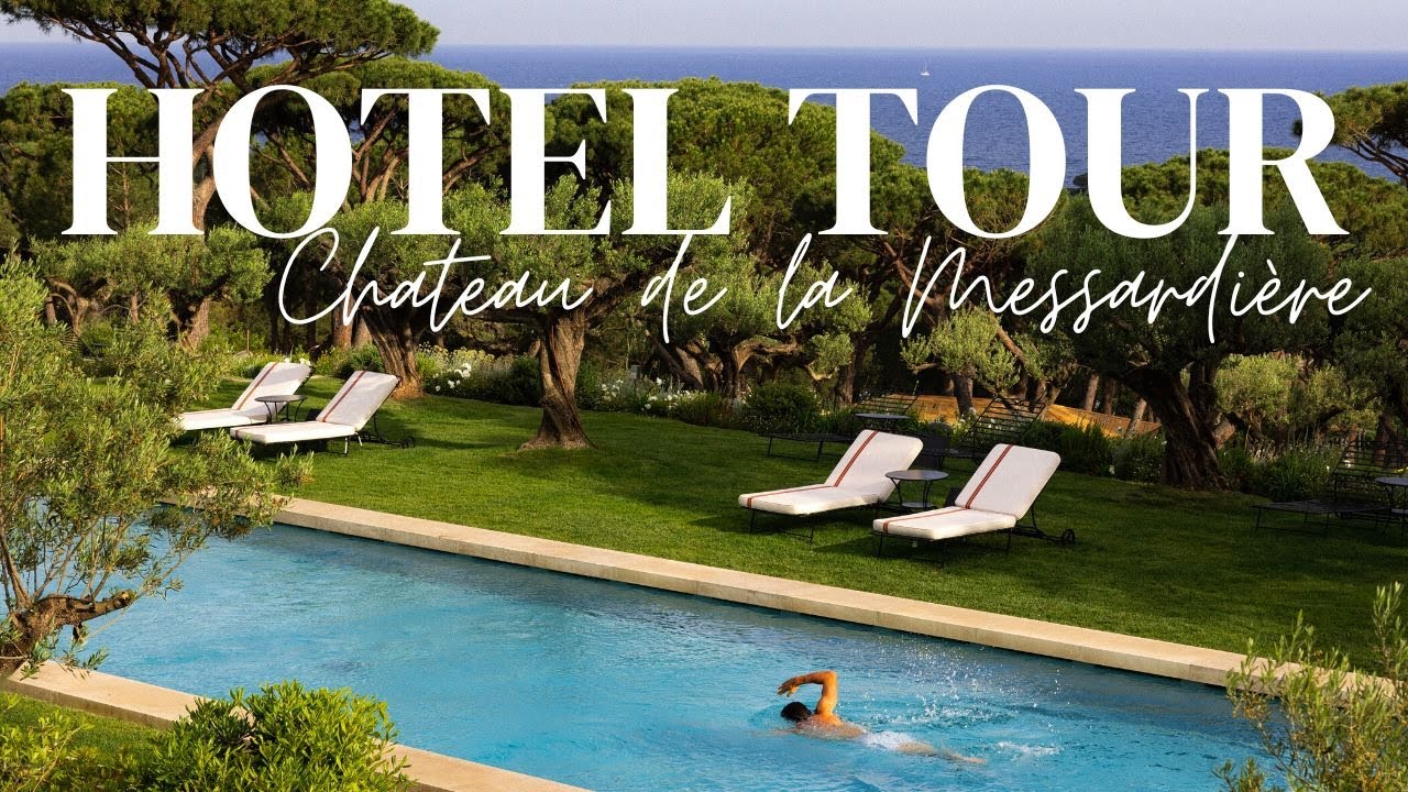 Château de la Messardière - 5* INCREDIBLE hotel in Saint-Tropez - YouTube