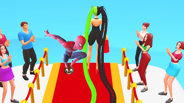 Hair Challenge - NEW BIG UPDATE! Max Level Mobile Game All Levels iOS Android Pro Gaming 3D XyQLfe4