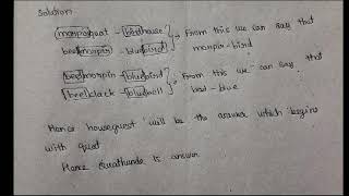 How to solve Artificial Language type Logical Reasoning Question