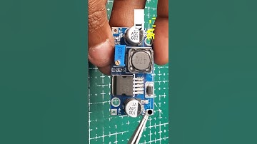 How to use LM2596 DC DC buck converter Step Down Voltage #electronic    #arduino #buck  #diy #5volt