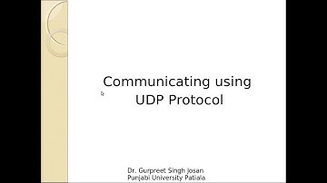 Networking Concepts in Java-3 (UDP Communication)