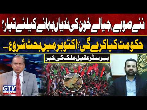 New Province Debate: Barrister Aqeel Malik Reveals What Could Happen in October | Live With Mujahid